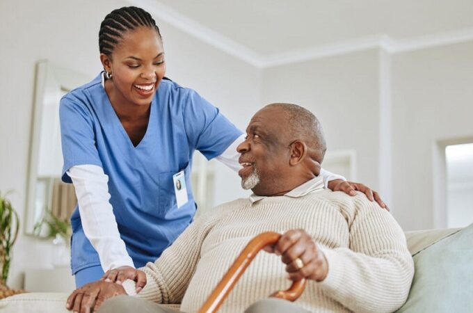 Why is compassion so important in long-term nursing care?